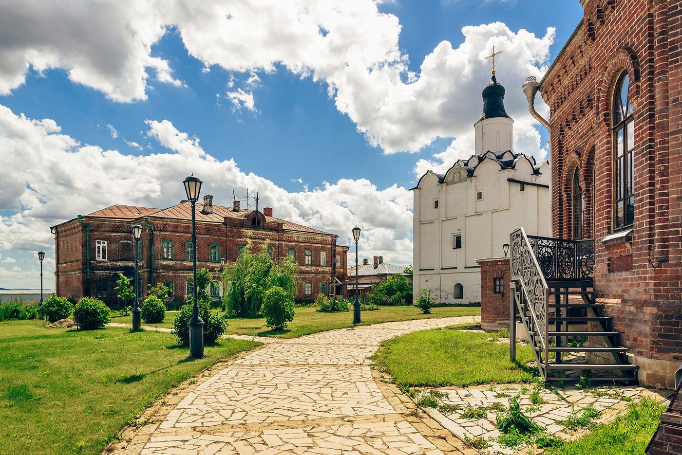 Russie île-cité de Sviyazhsk Monastère Jean-Baptiste