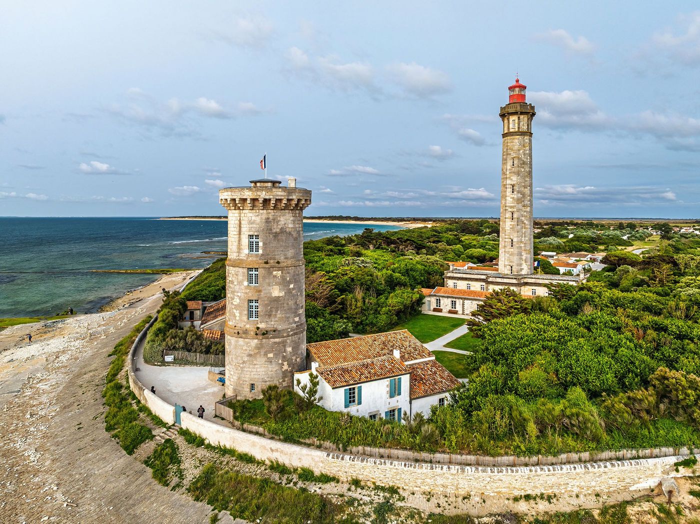 Phare des Baleines à Saint-Clément-des-Baleines - Île de Ré