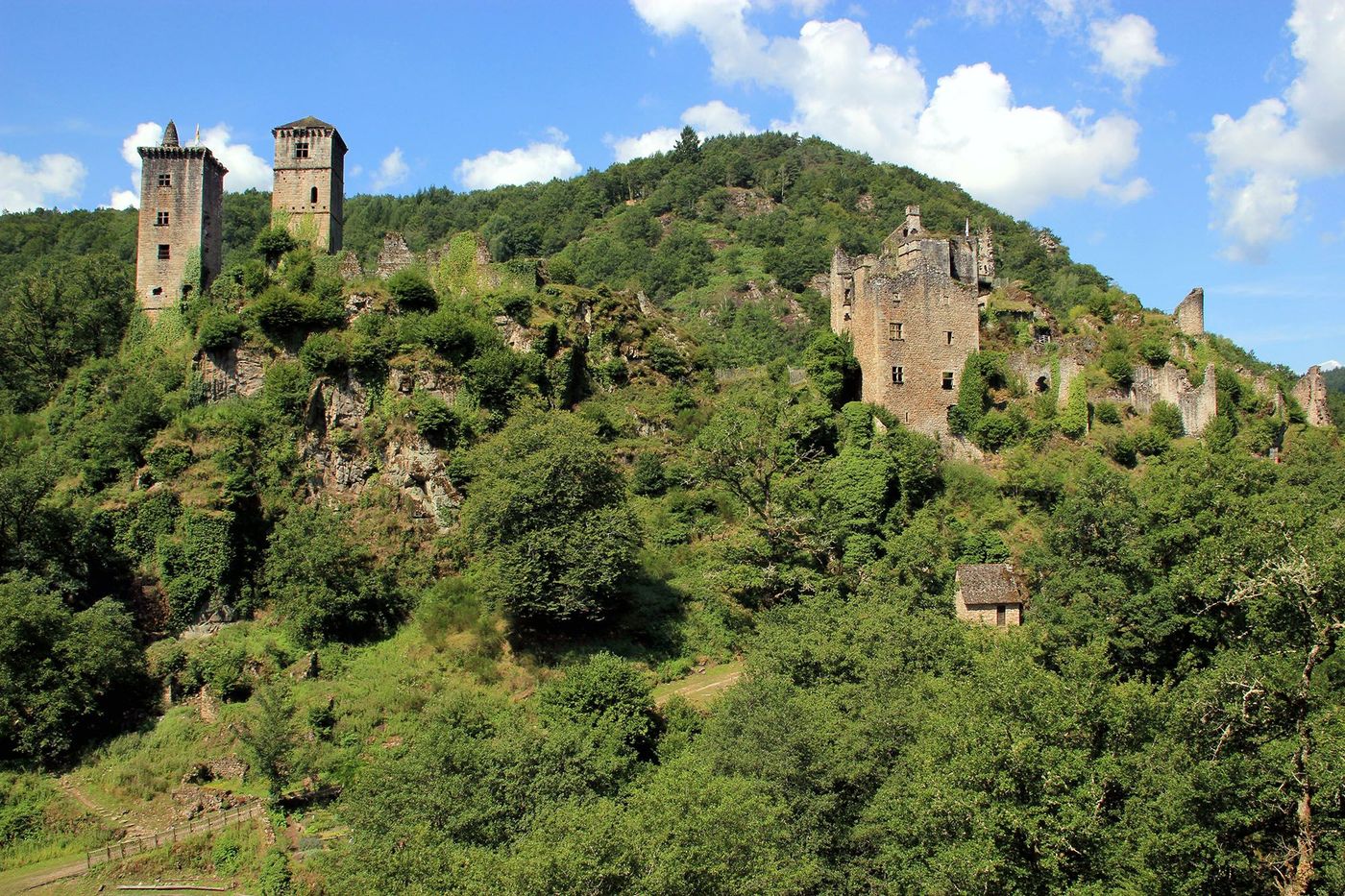 Saint-Geniez-ô-Merle - Tours de Merle