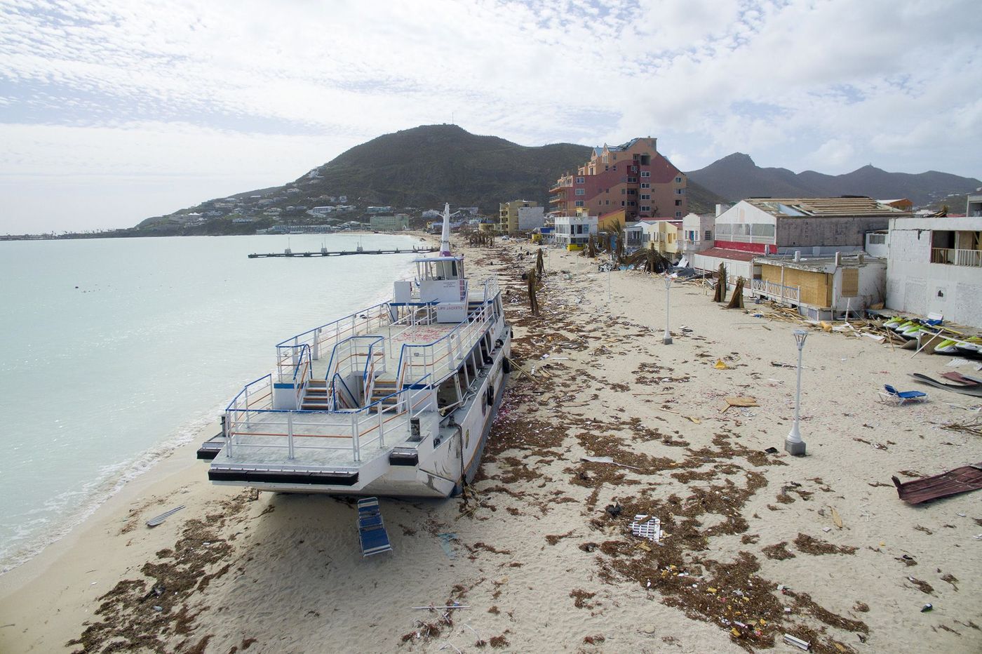 Saint-Martin Philipsburg Tempête Irma