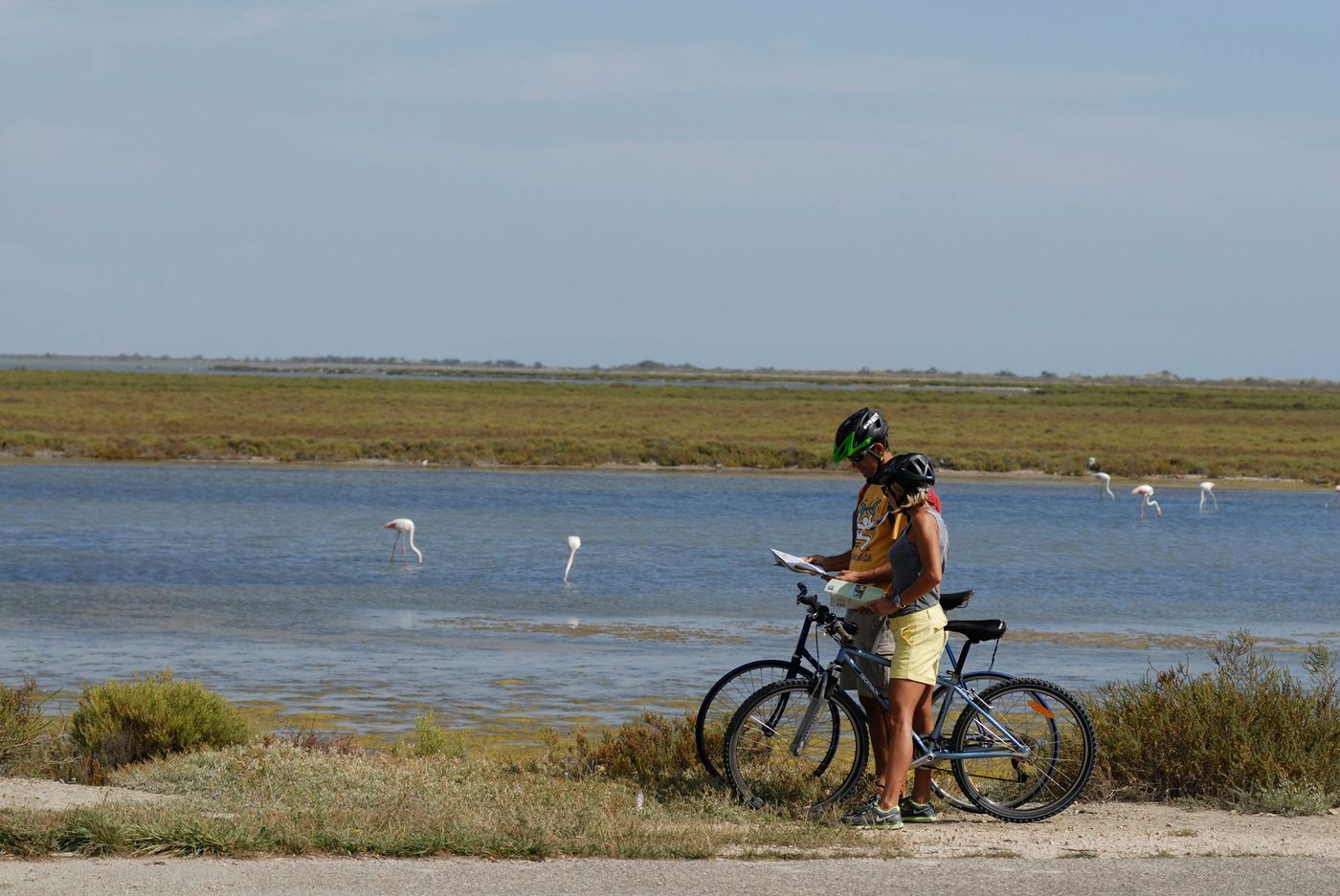 Saintes Maries Digues Vélo