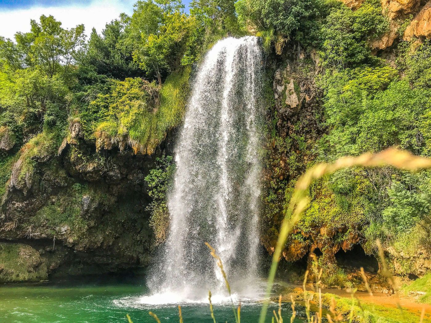 Salles-la-Source - cascade