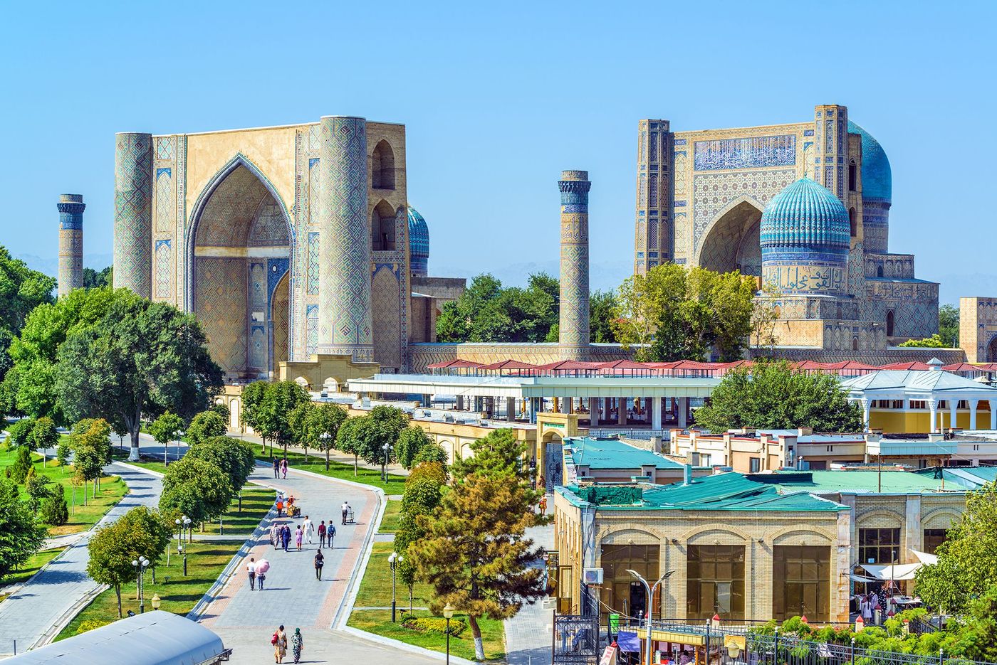 Samarcande - mosquée Bibi-Khanoum