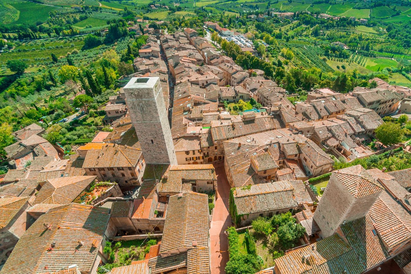 San Gemignano Toscane Ville