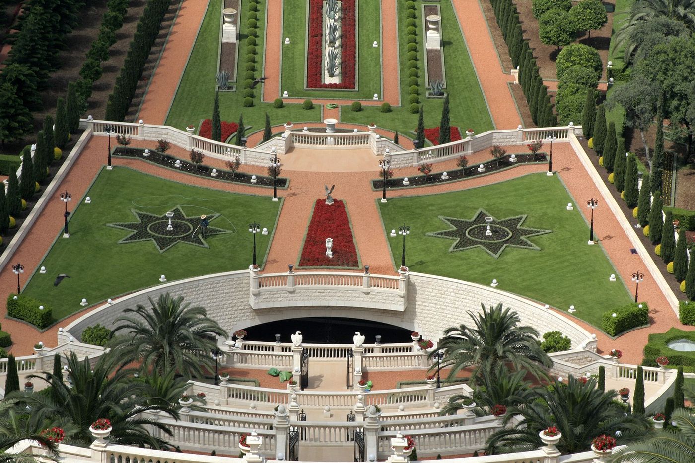 Sanctuaire Baha'i Haifa Israël