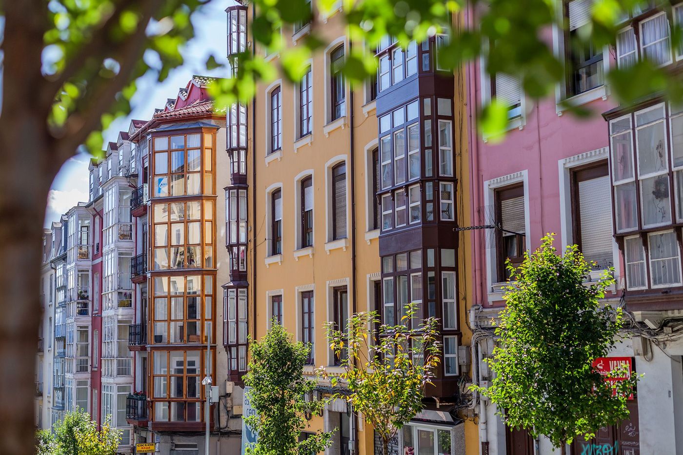 Santander Façades colorées