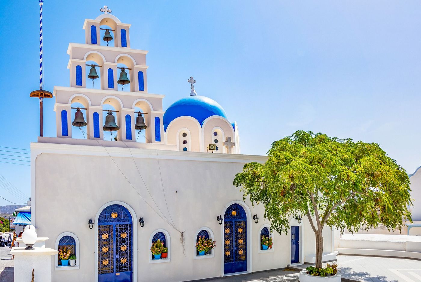 Santorin Akrotiri Eglise