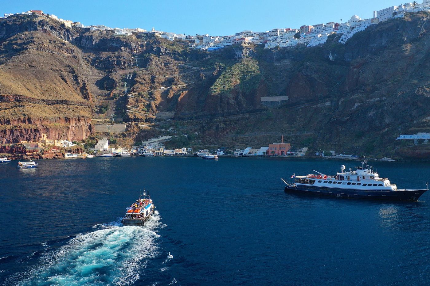 Santorin Bateau