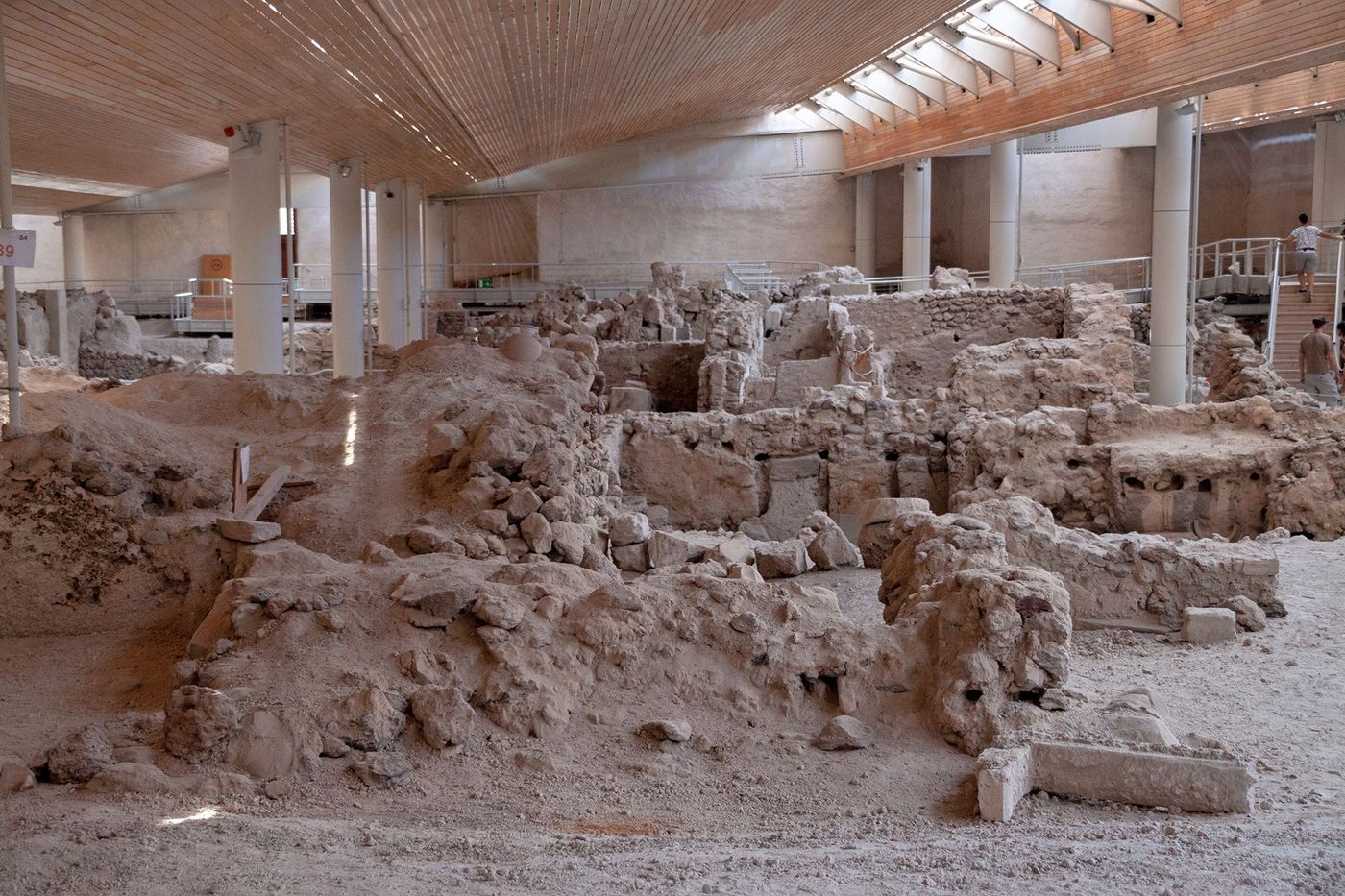 Santorin Site archéologique d'Akrotiri