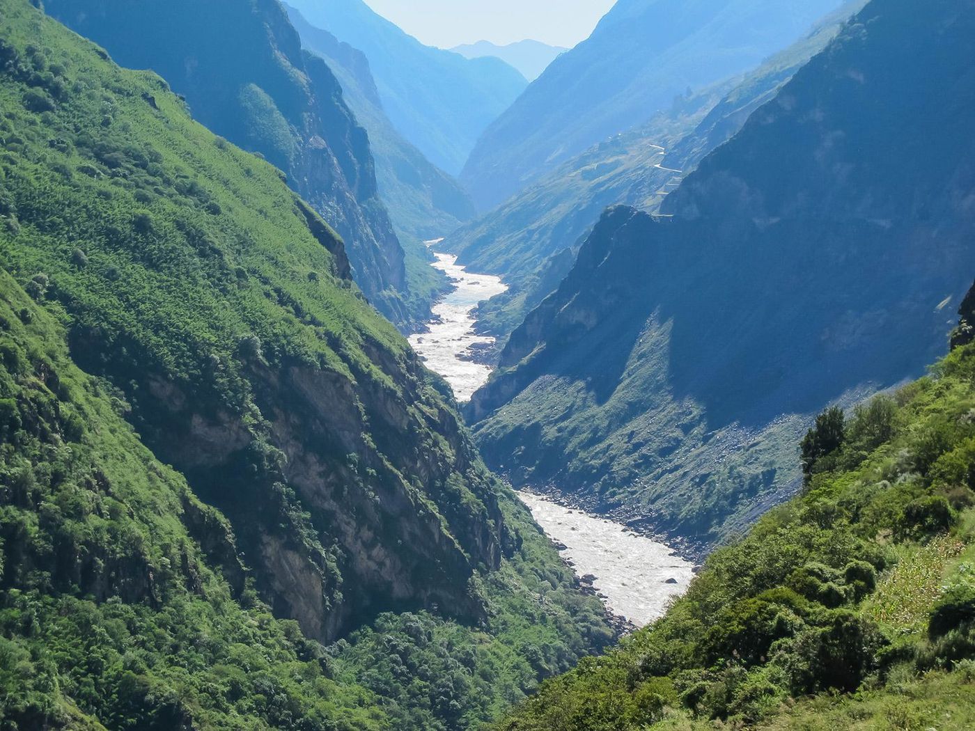 Chine Yunnan Gorges du Saut du tigre