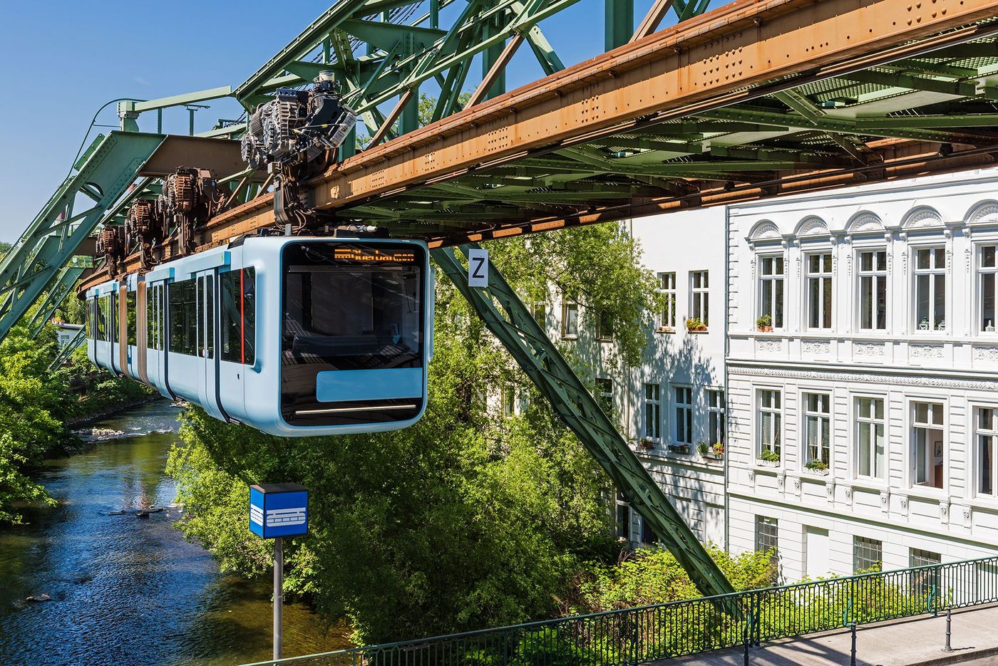 Chemin de fer suspendu de Wuppertal - Allemagne