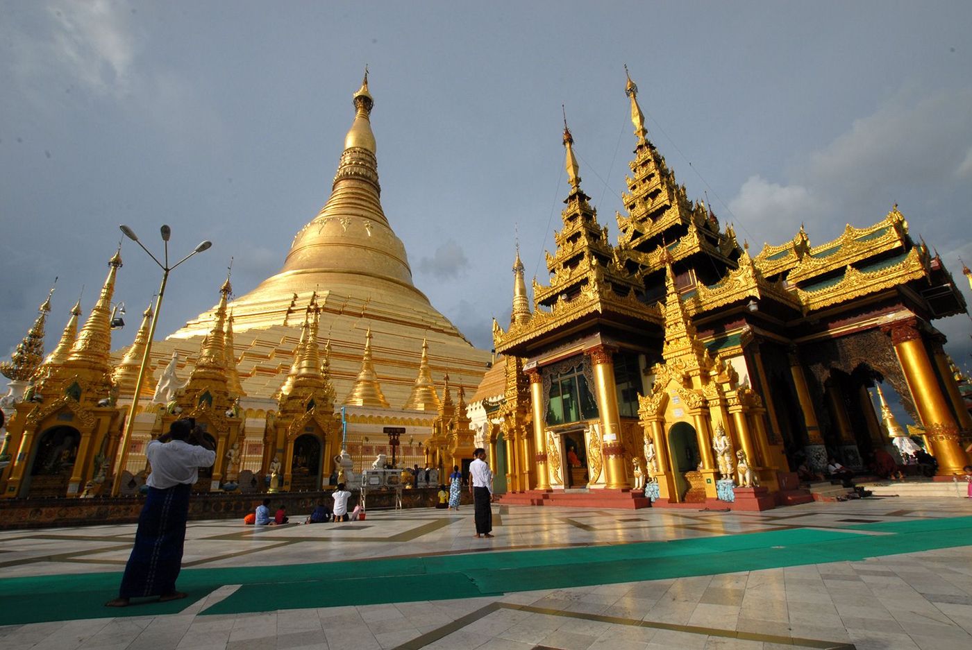 Birmanie Yangon Pagode Shwedagon