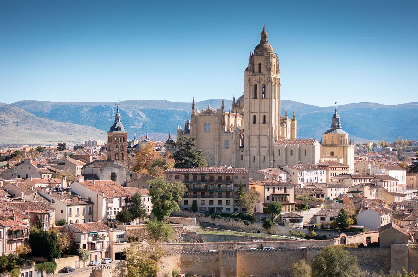 Ségovie dans la région de Castille-et-León - Espagne