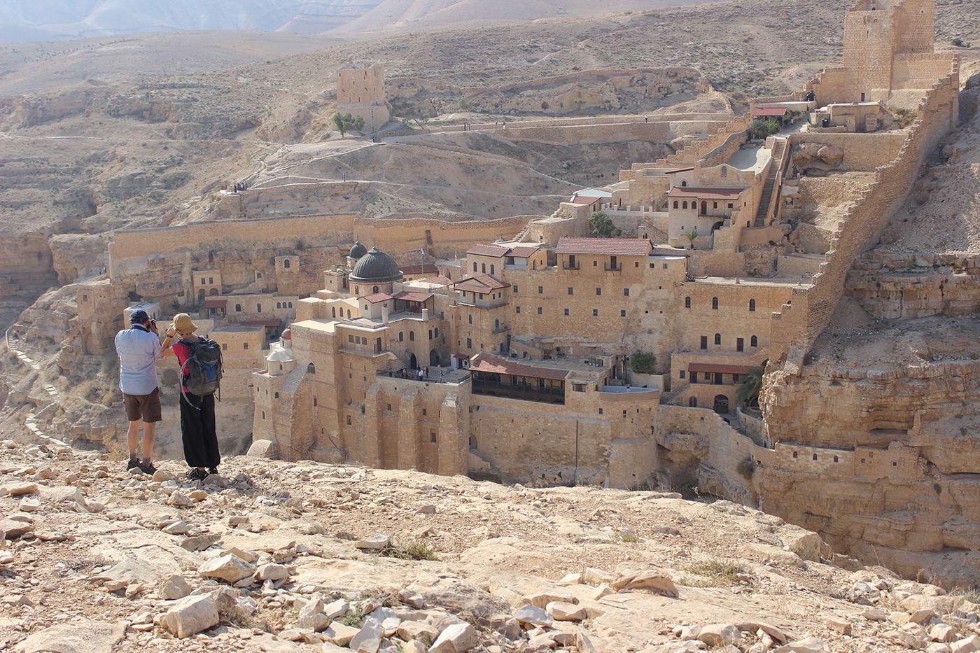 Sentier d'Abraham Monastère orthodoxe de Mar Saba