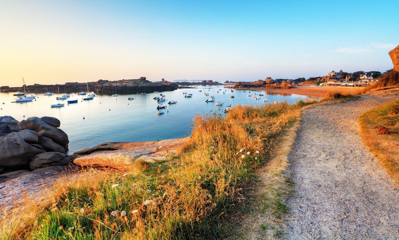 France Bretagne Sentier des douaniers vers Perros-Guirec