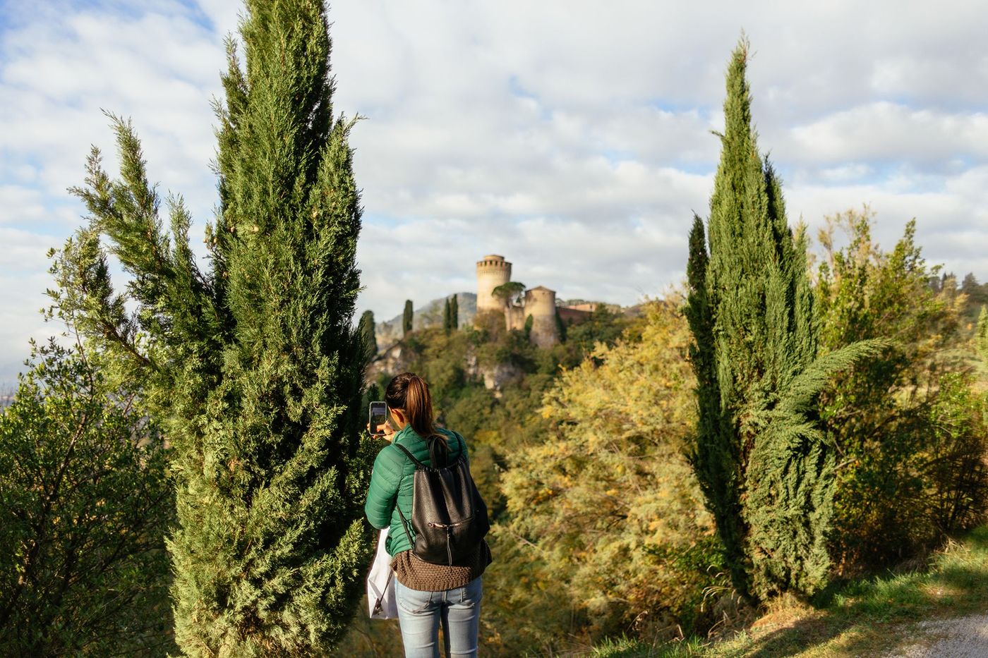 Sentier vers Brisighella