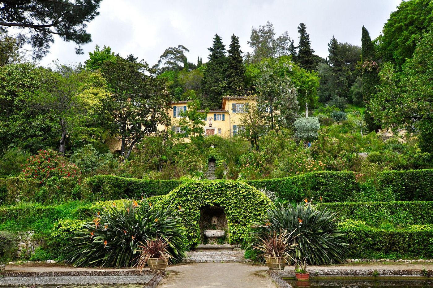 Côte d'Azur Menton Jardin Serre de la Madone