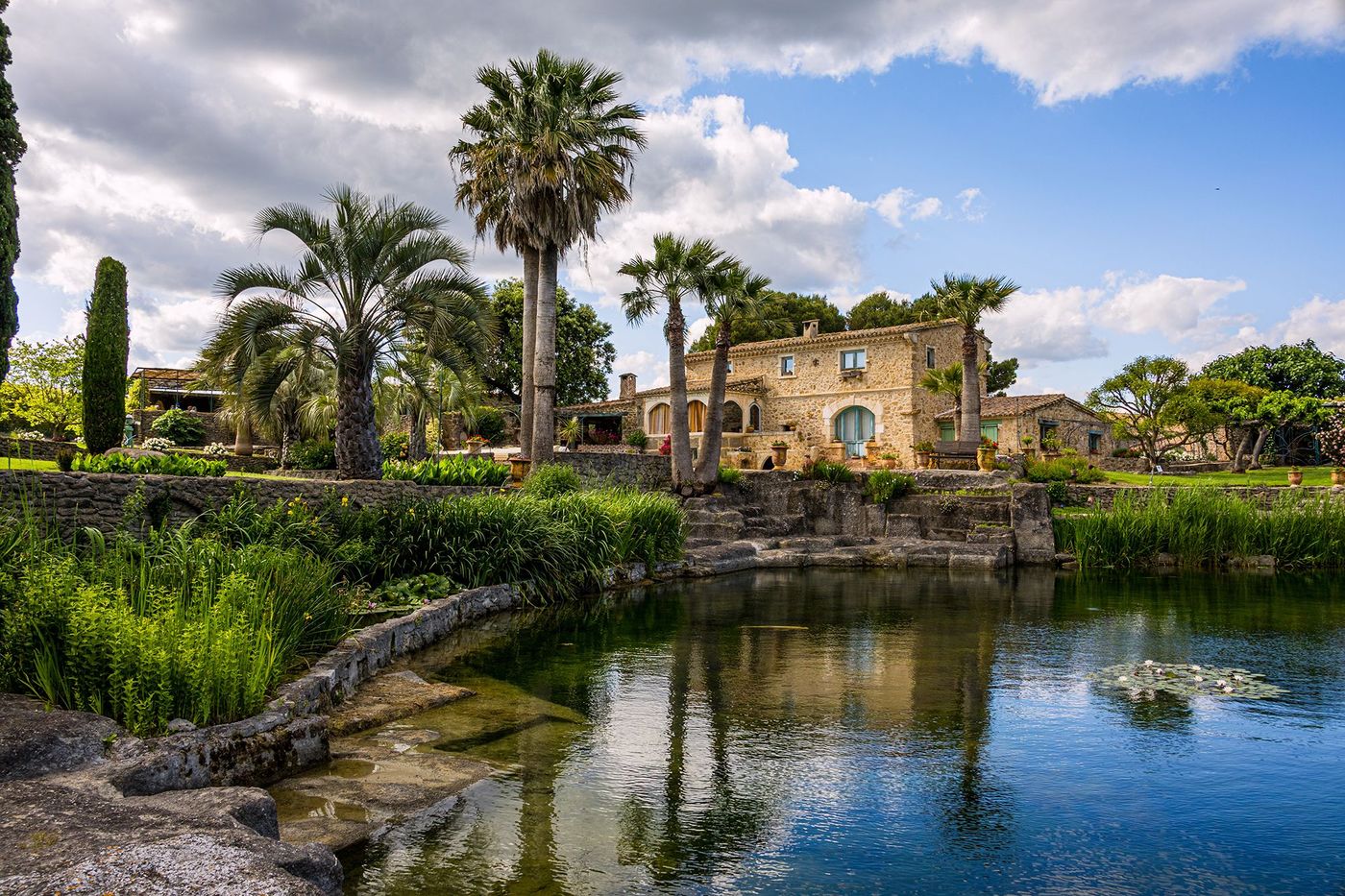 Le Jardin de Saint Adrien à Servian dans l'Hérault