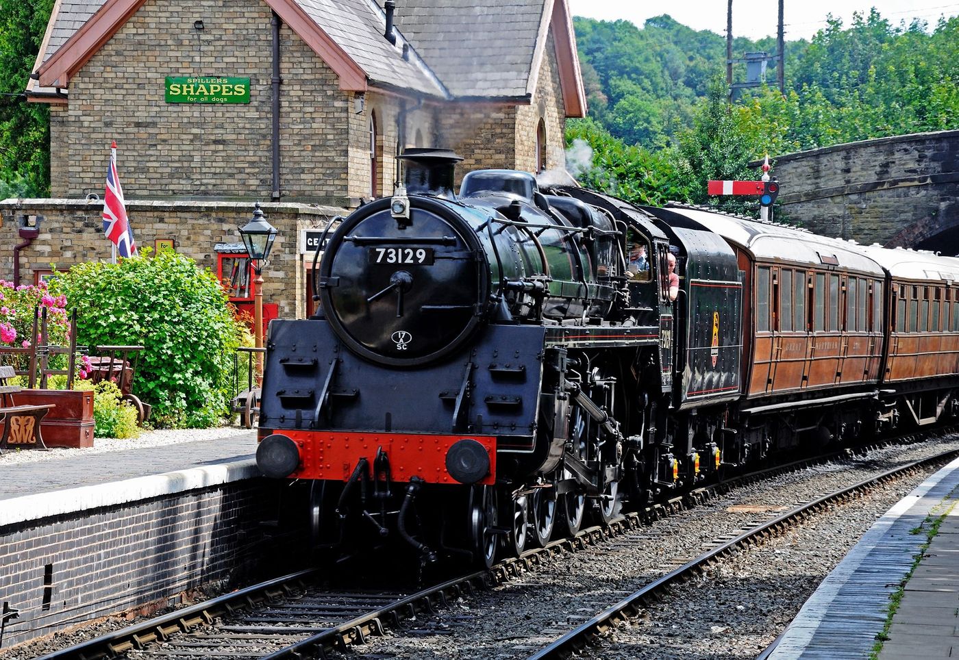 Severn Valley Train Angleterre