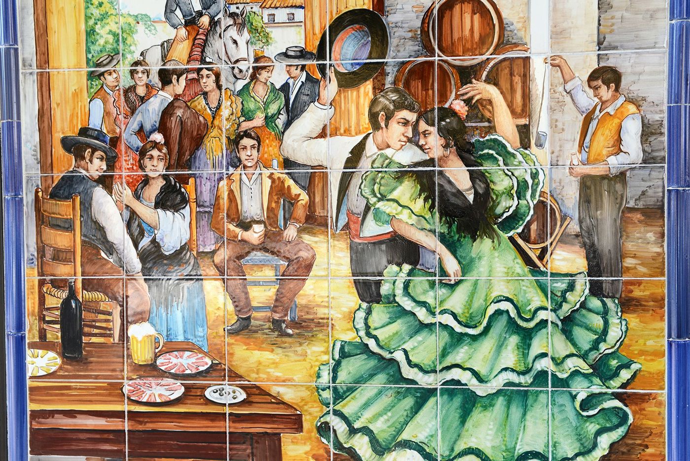 Séville Azulejo Flamenco