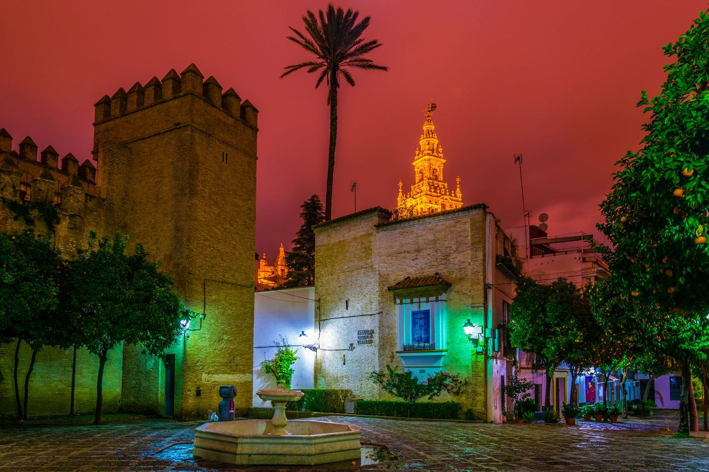 Séville Nuit Lumières