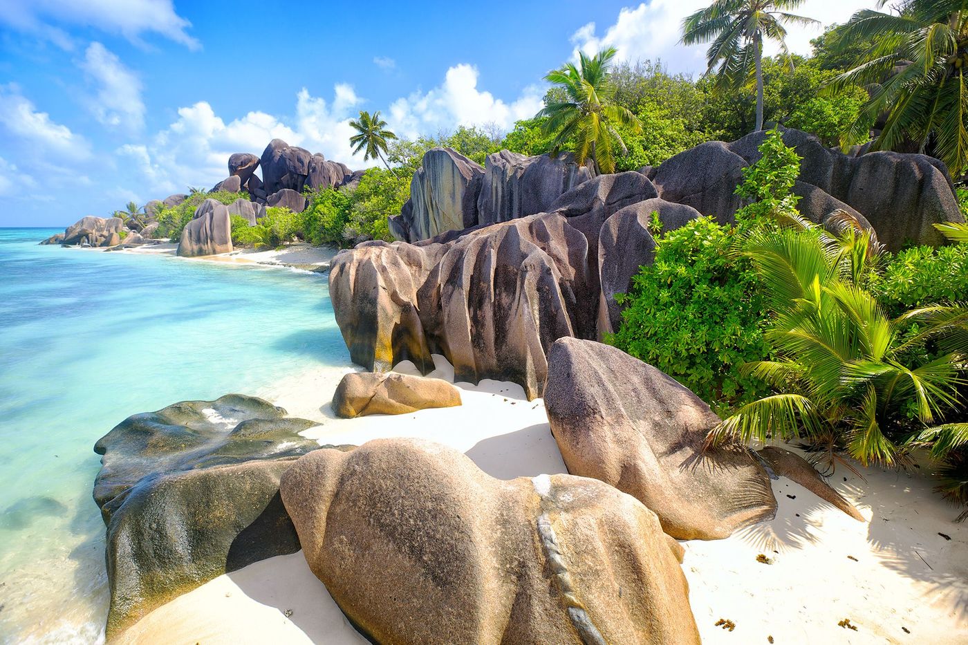 Seychelles La Digue Anse Source d'Argent