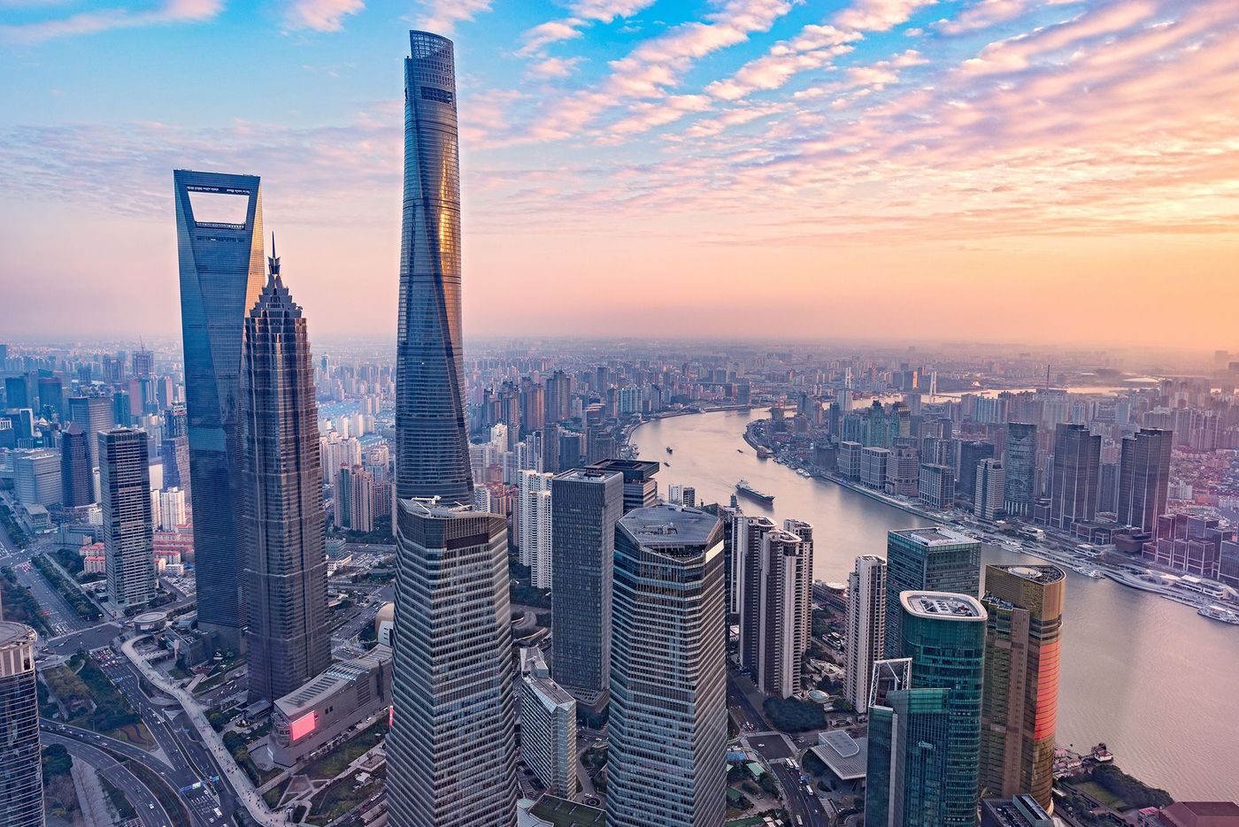 Chine Shanghai Financial District