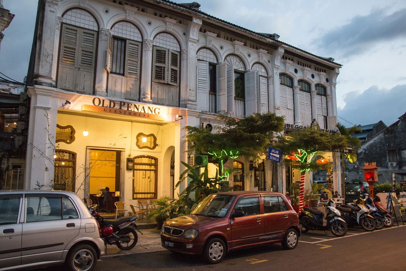 Malaisie Georgetown Shophouse Old Penang Guesthouse sur Love Lane