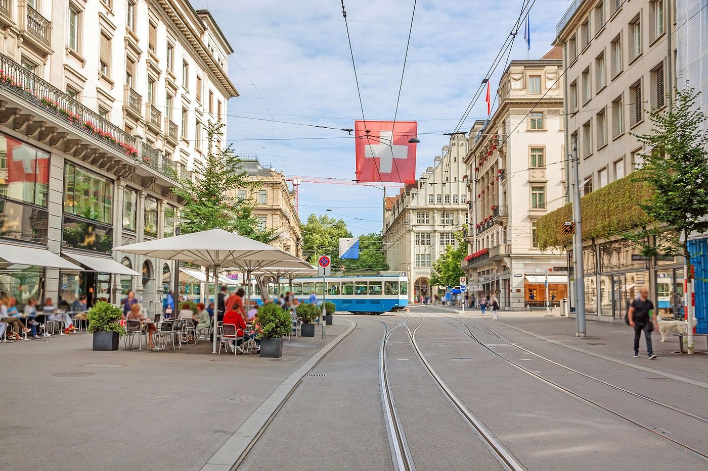 Shopping - quartier de Banhofstrasse