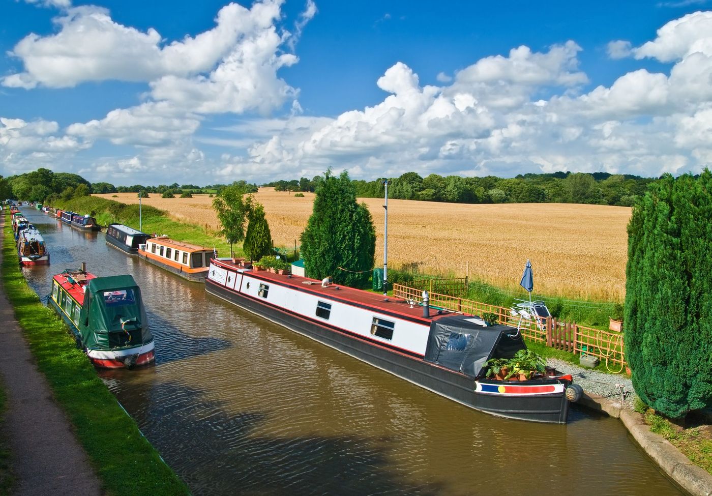 Shropshire Union Canal Bateau Angleterre