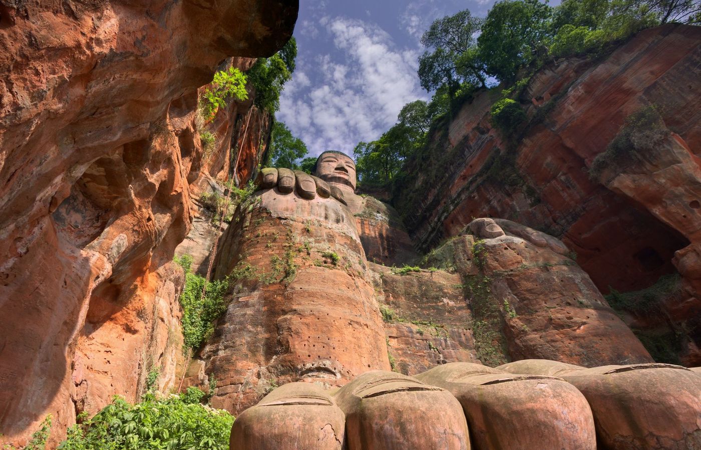 Chine Sichuan Bouddha de Leshan