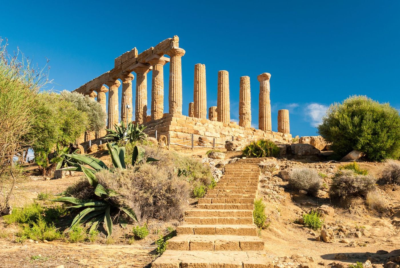 Sicile Agrigente Temple de Juno