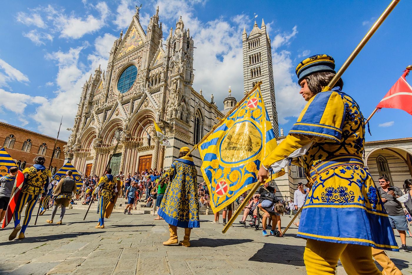 Sienne Parade après le palio