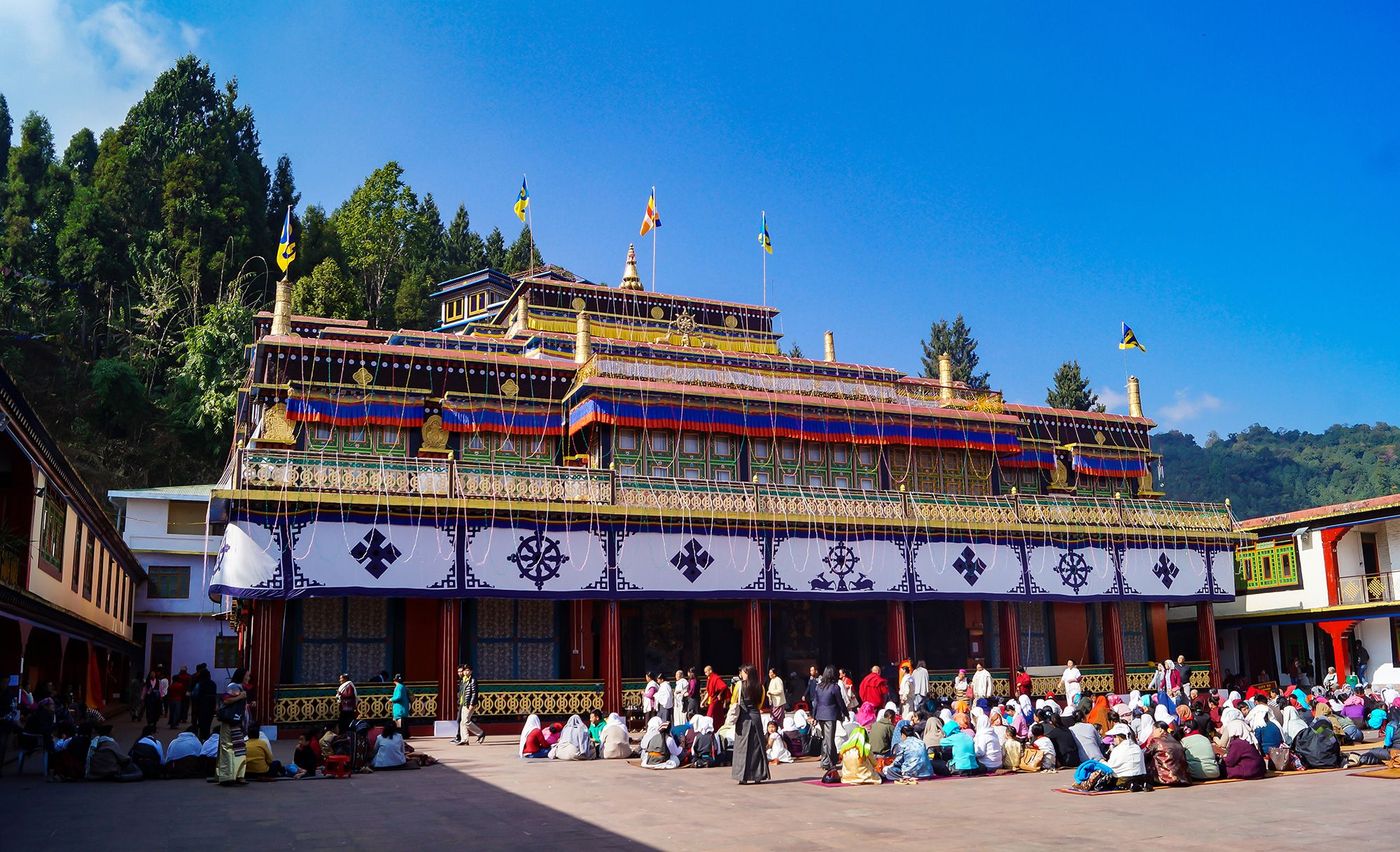 Sikkim Monastère Rumtek