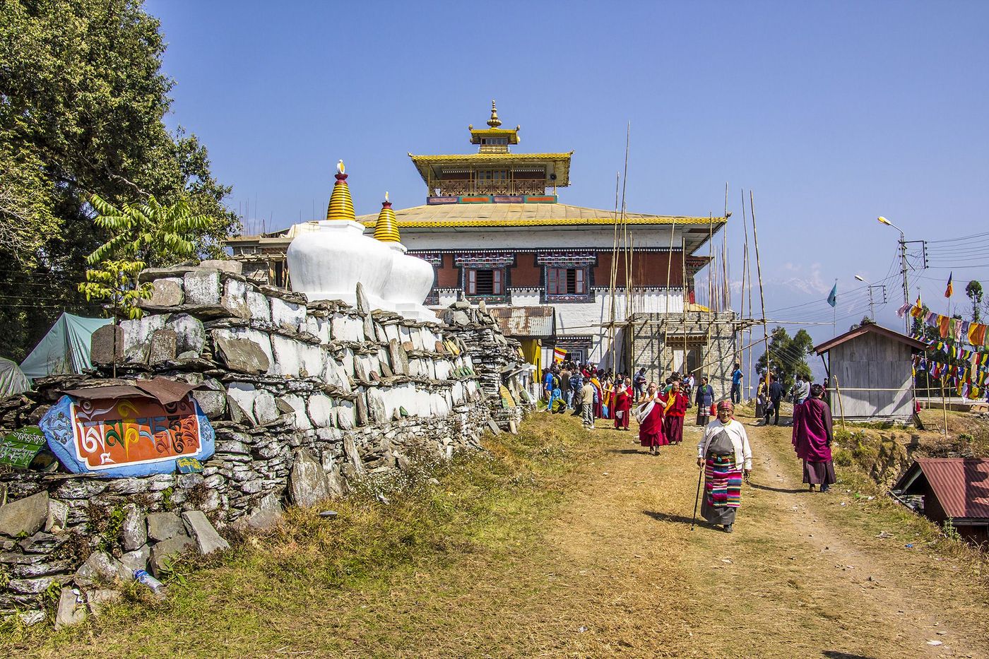 Sikkim Monastère de Tashiding