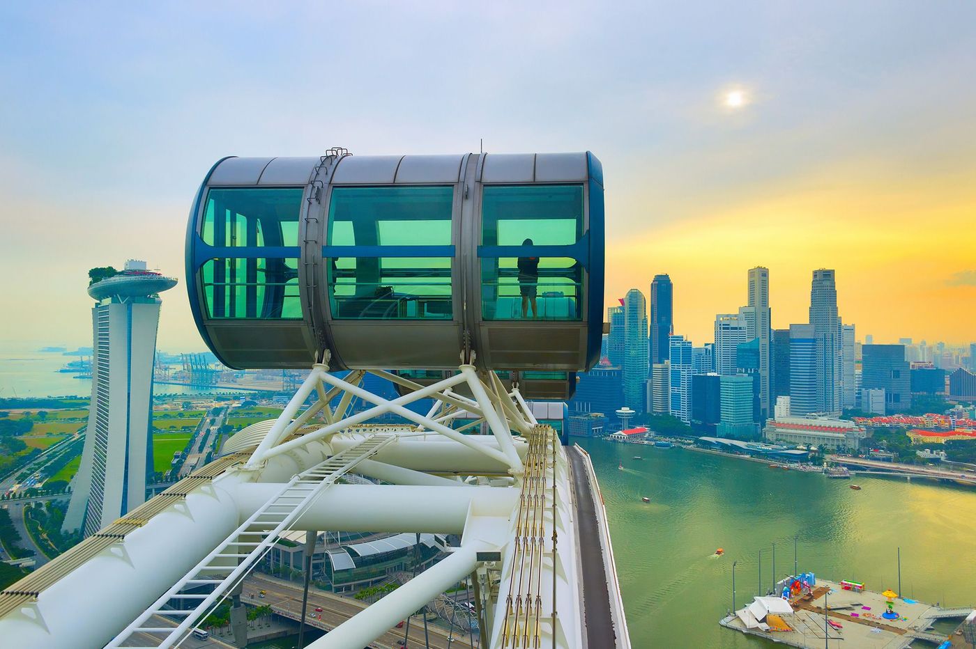 Singapour Roue Singapore Flyer