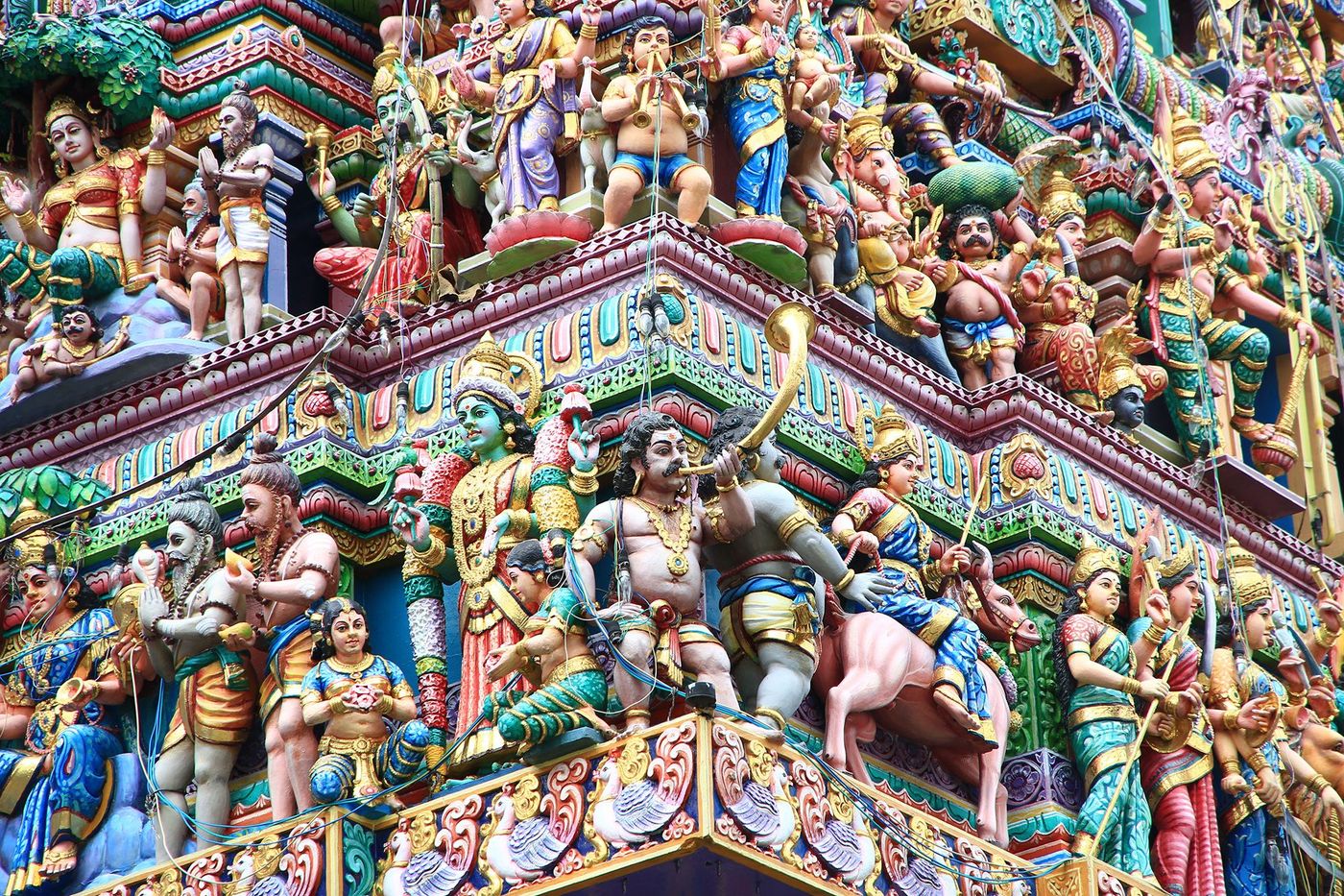 Singapour Temple Sri Veeramakaliamman