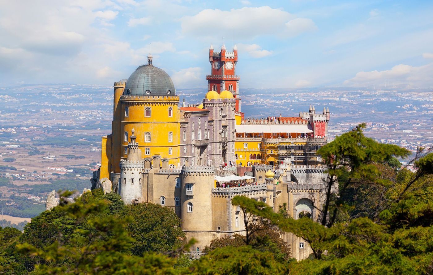 Portugal Sintra Palais national de Pena