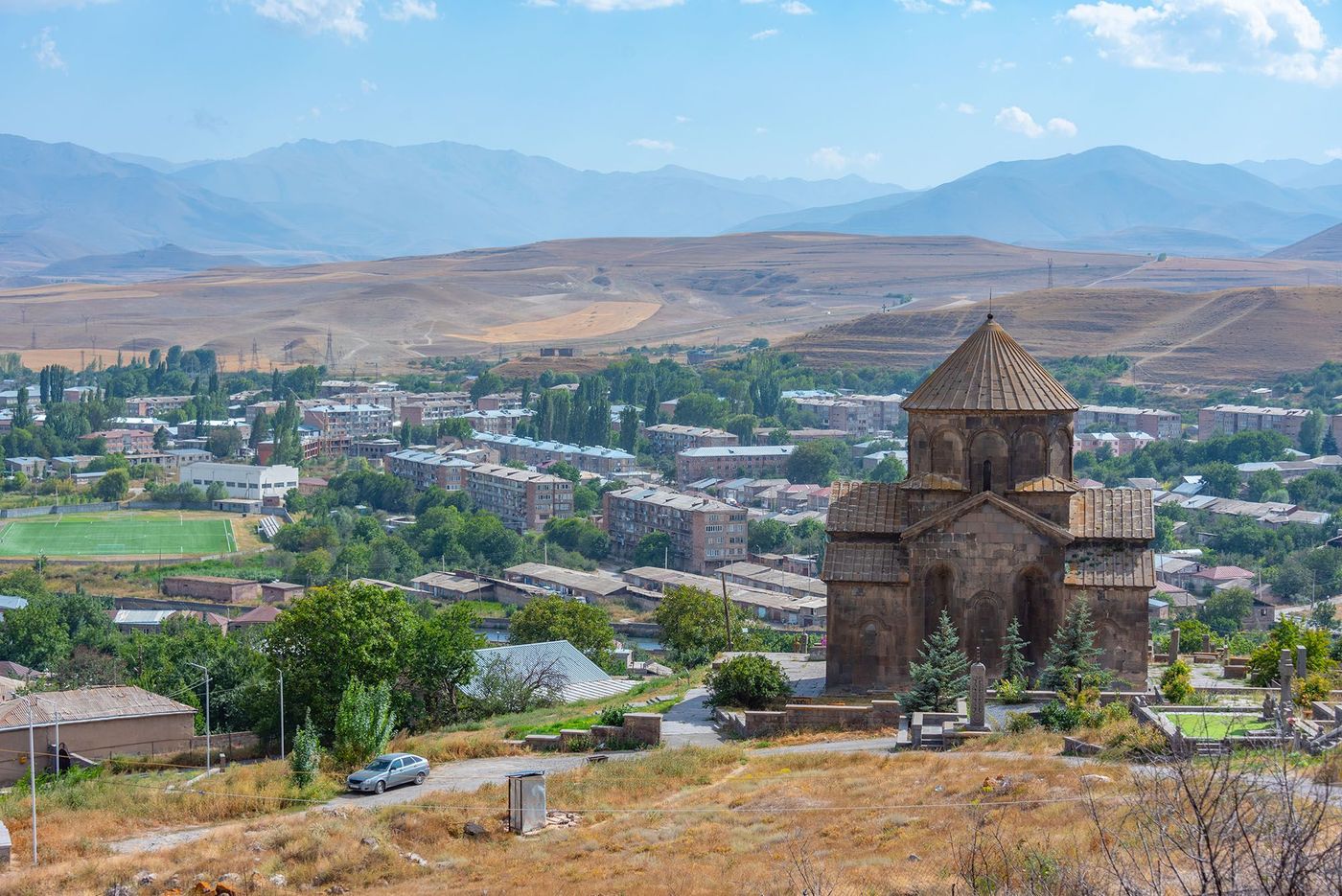 Journée d'été à l'église de Sisavank de Sisian - Arménie