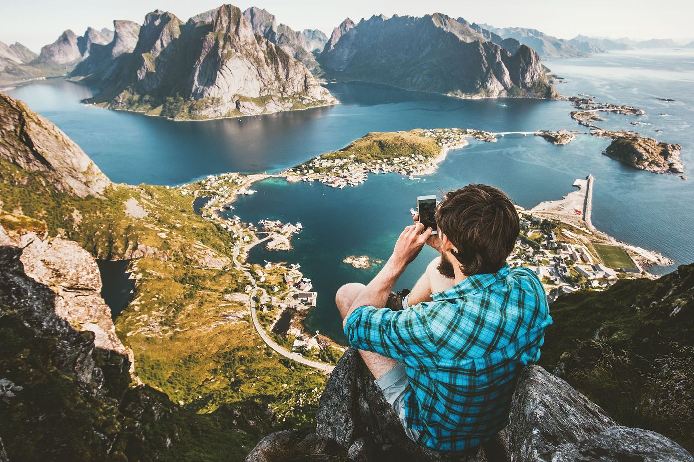 Smartphone en voyage