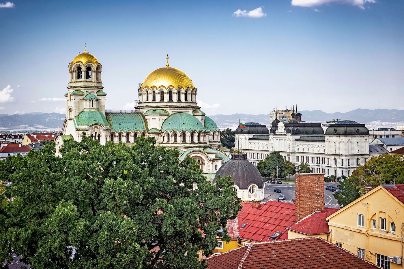 Vue panoramique de Sofia - Bulgarie