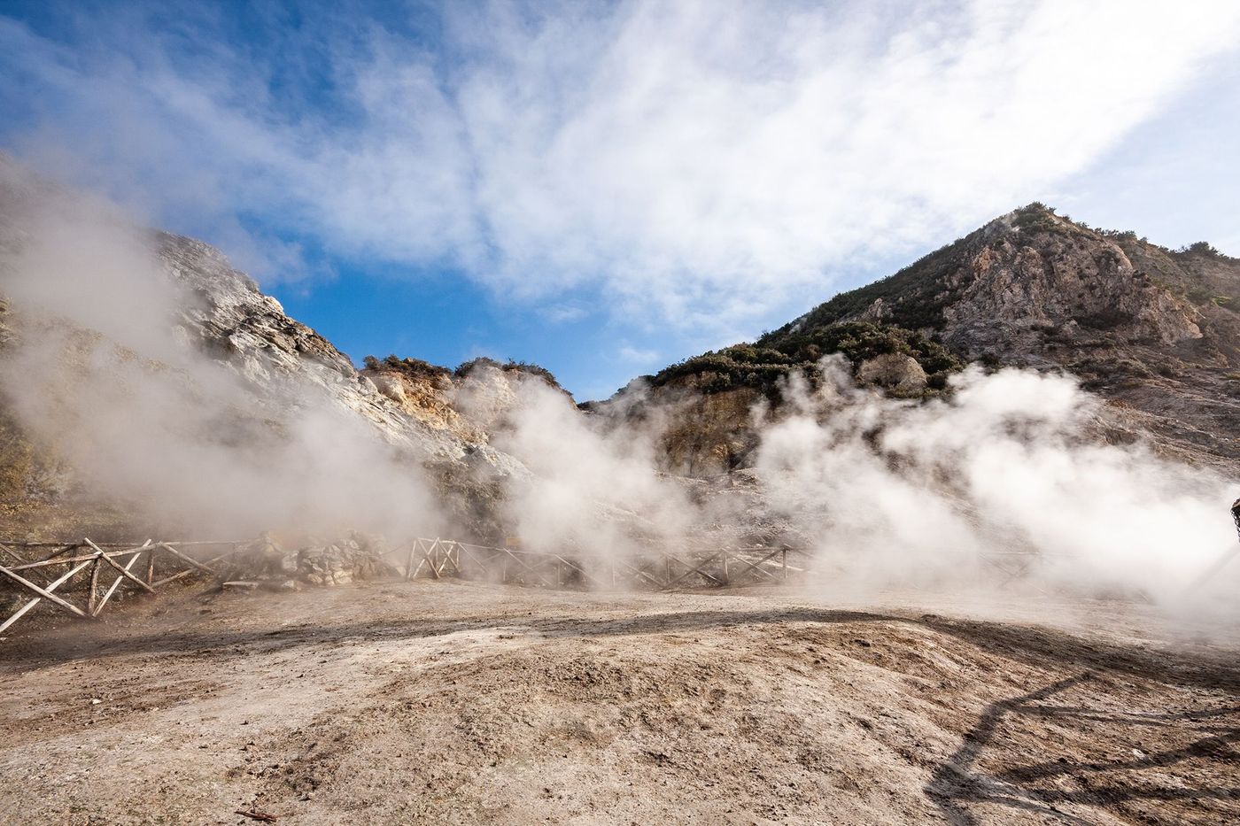Solfatara - fumerolles