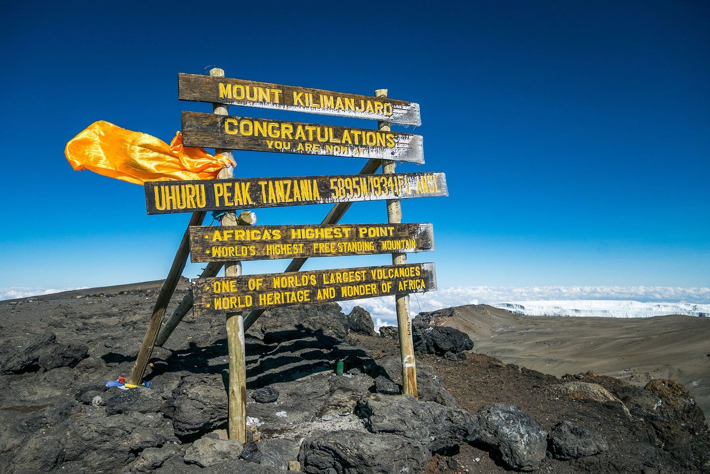 Sommet du Kilimandjaro
