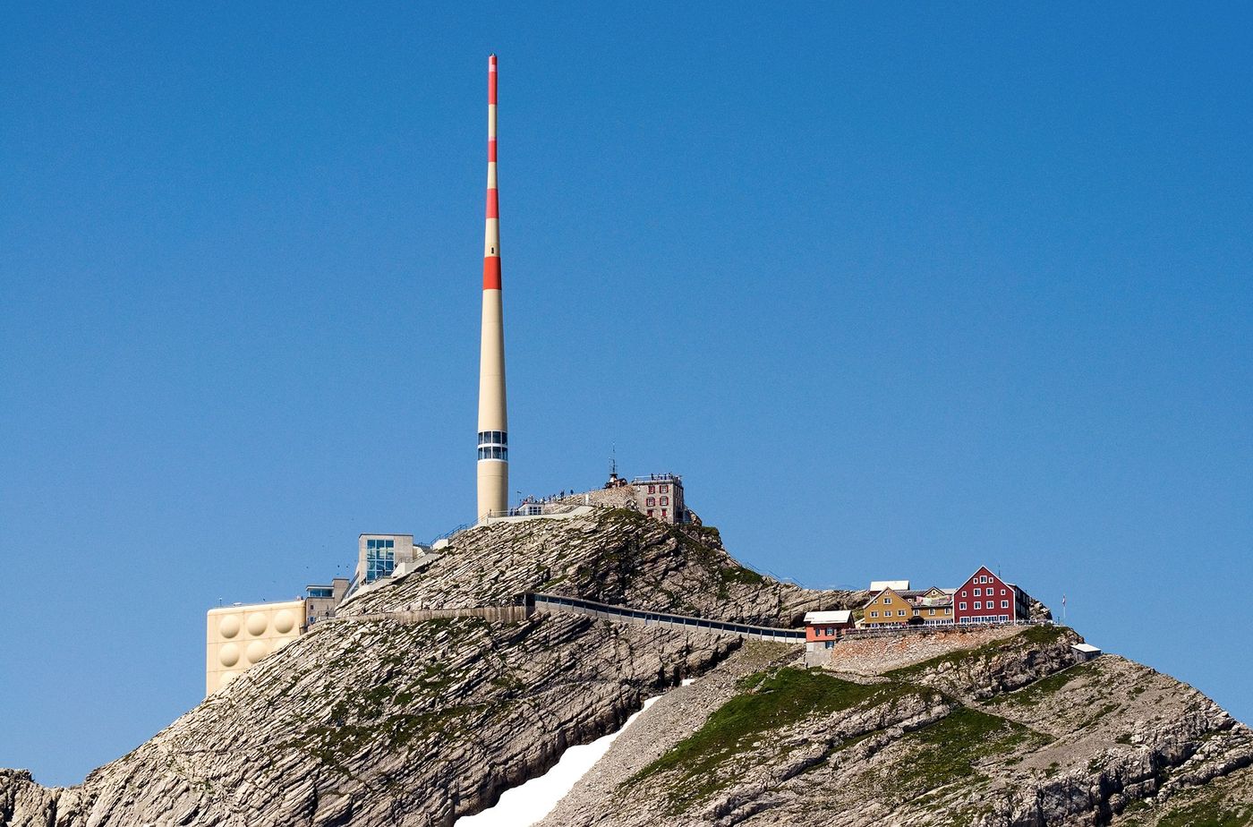Sommet du Säntis - auberge du Vieux Säntis