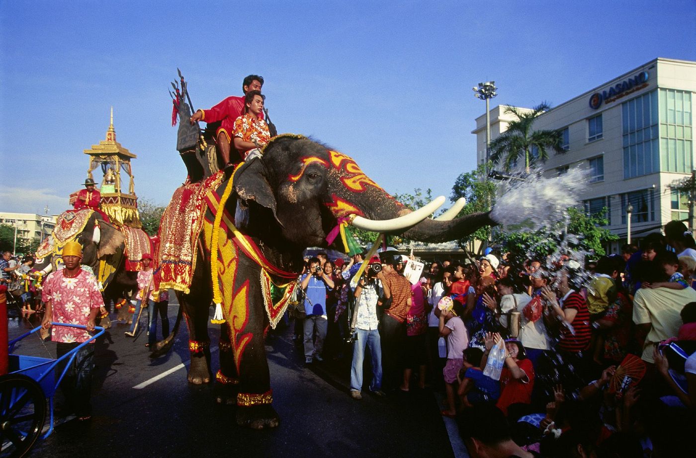 Songkran Fête Thaïlande