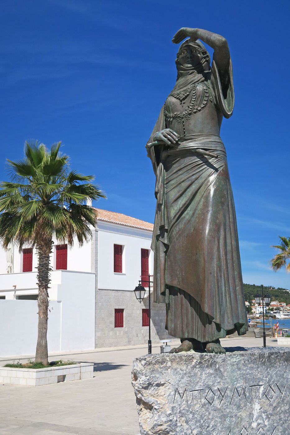 Spetses Statue Bouboulina