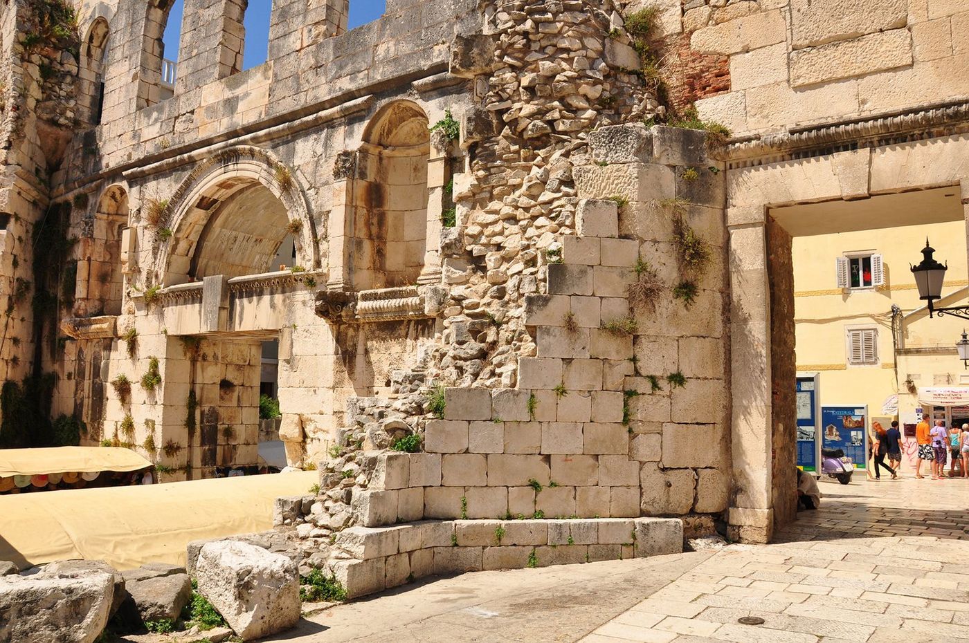 Croatie Split Vieille-ville