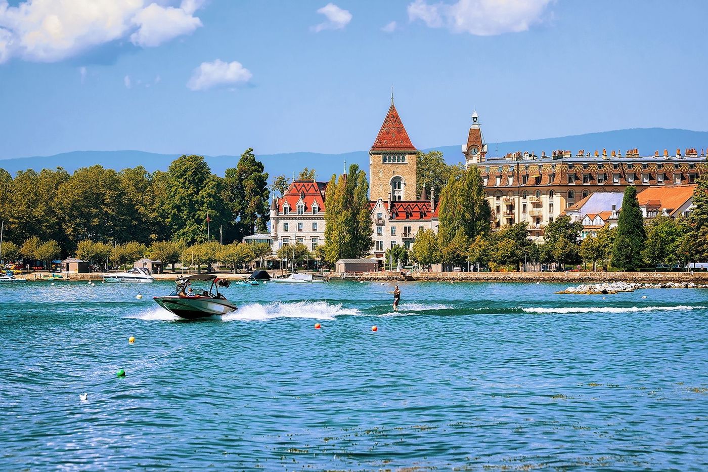 Sport nautique lac Léman - Ouchy