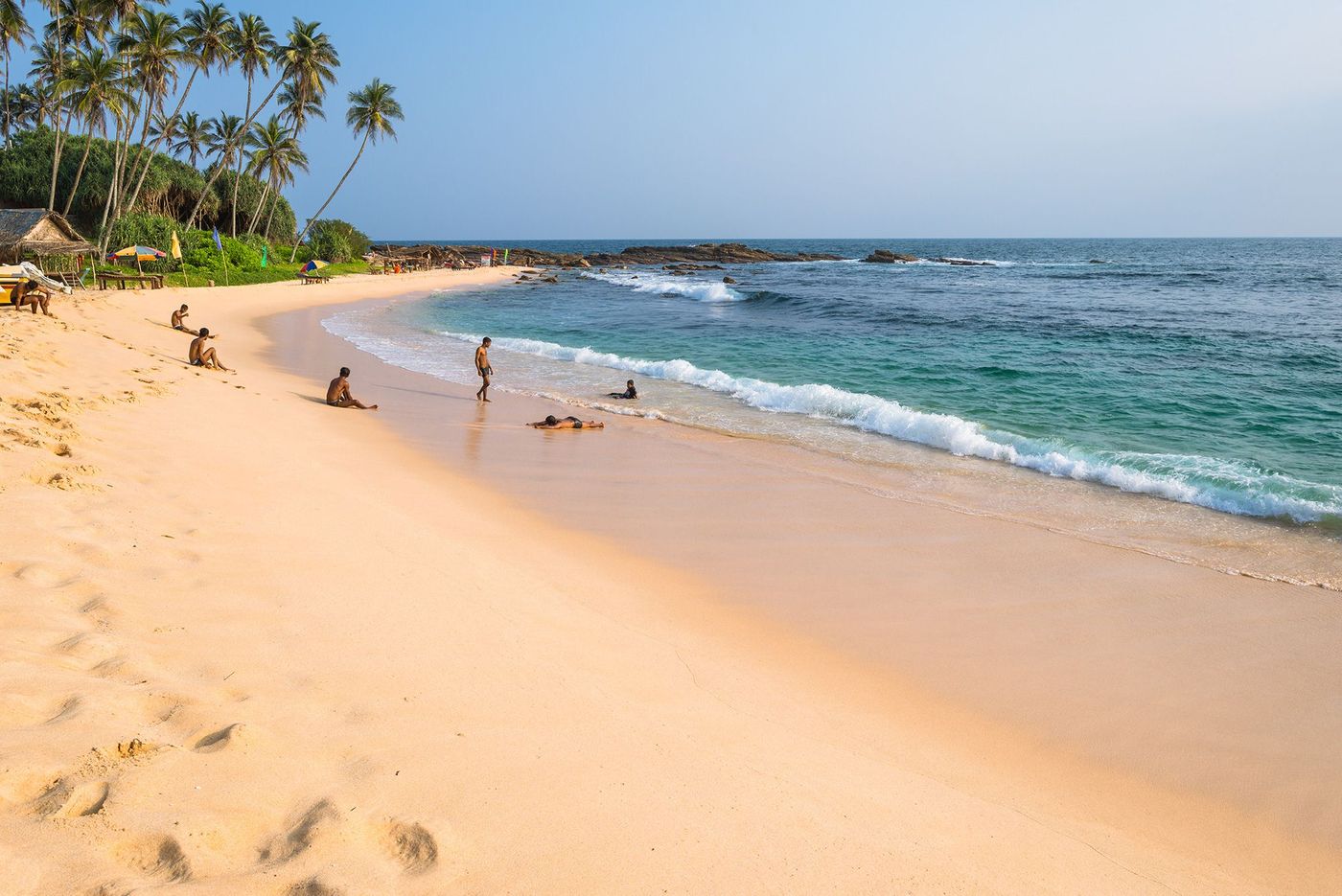 Sri Lanka Tangalle Plage d'Amanwella