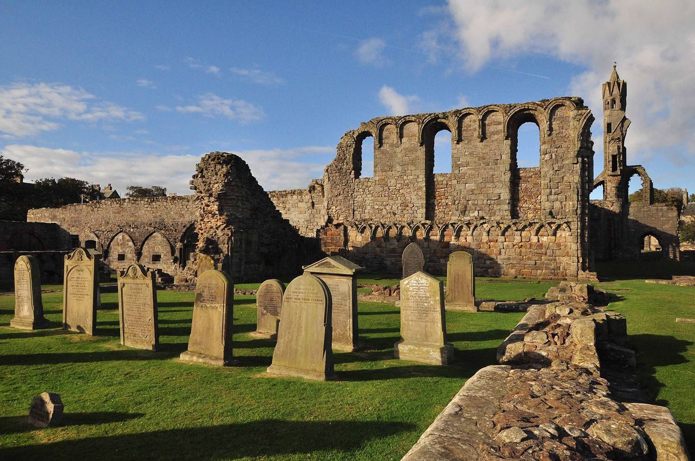 Ecosse St Andrews Cathédrale